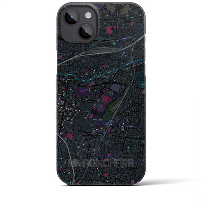 【宮城野原（宮城県）】地図柄iPhoneケース（バックカバータイプ）