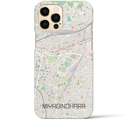 【宮城野原（宮城県）】地図柄iPhoneケース（バックカバータイプ）