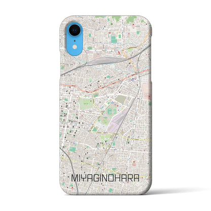 【宮城野原（宮城県）】地図柄iPhoneケース（バックカバータイプ）