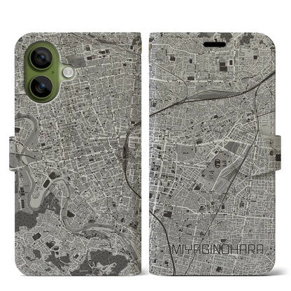 【宮城野原（宮城県）】地図柄iPhoneケース（手帳タイプ）