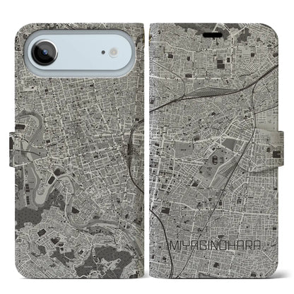 【宮城野原（宮城県）】地図柄iPhoneケース（手帳タイプ）