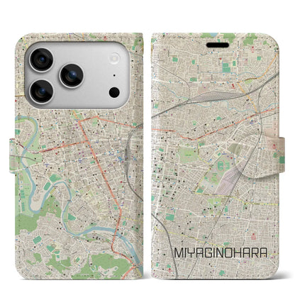 【宮城野原（宮城県）】地図柄iPhoneケース（手帳タイプ）