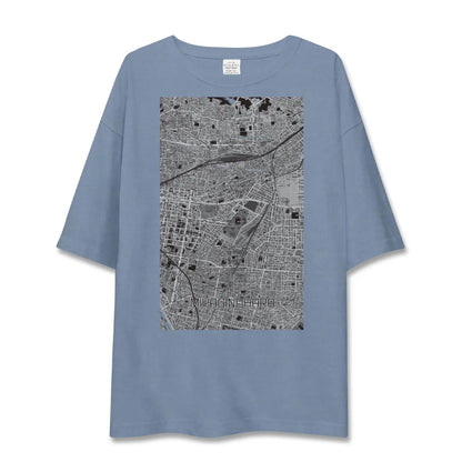 【宮城野原（宮城県）】地図柄ビッグシルエットTシャツ