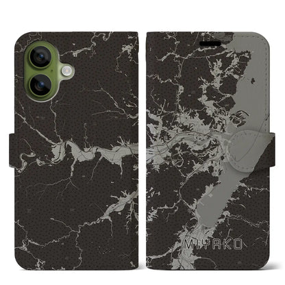 【宮古（岩手県）】地図柄iPhoneケース（手帳タイプ）