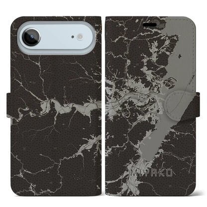 【宮古（岩手県）】地図柄iPhoneケース（手帳タイプ）