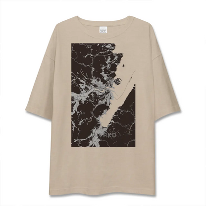 【宮古（岩手県）】地図柄ビッグシルエットTシャツ