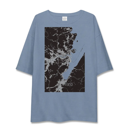 【宮古（岩手県）】地図柄ビッグシルエットTシャツ