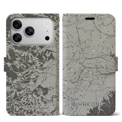 【都城（宮崎県）】地図柄iPhoneケース（手帳タイプ）