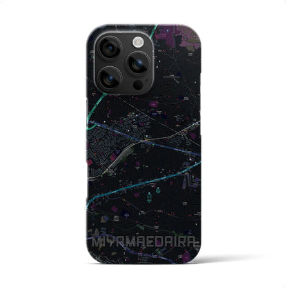 【宮前平（神奈川県）】地図柄iPhoneケース（バックカバータイプ）