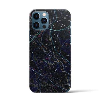 【宮代（埼玉県）】地図柄iPhoneケース（バックカバータイプ）