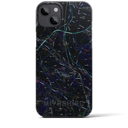 【宮代（埼玉県）】地図柄iPhoneケース（バックカバータイプ）