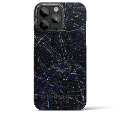 【宮代（埼玉県）】地図柄iPhoneケース（バックカバータイプ）