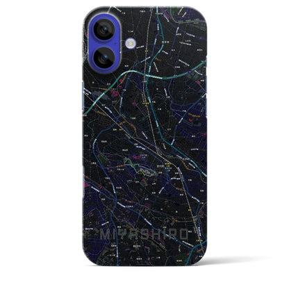 【宮代（埼玉県）】地図柄iPhoneケース（バックカバータイプ）