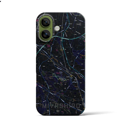 【宮代（埼玉県）】地図柄iPhoneケース（バックカバータイプ）