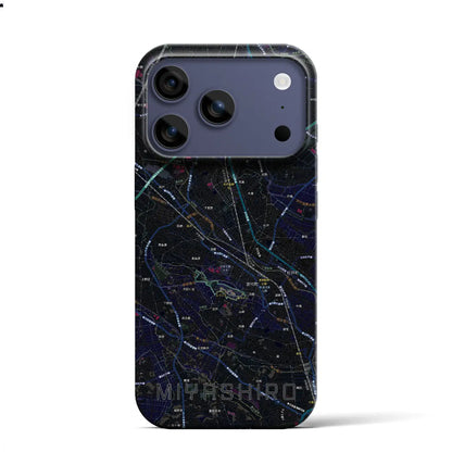 【宮代（埼玉県）】地図柄iPhoneケース（バックカバータイプ）