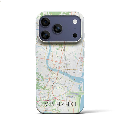 【宮崎2（宮崎県）】地図柄iPhoneケース（バックカバータイプ）