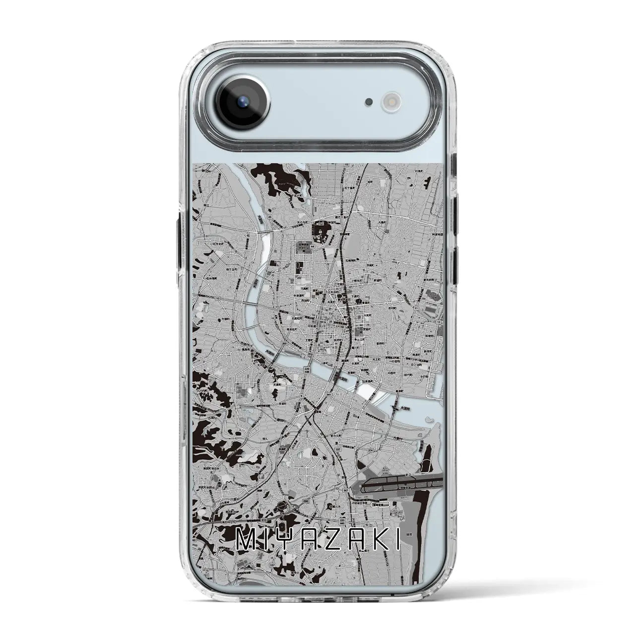 【宮崎2（宮崎県）】地図柄iPhoneケース（MagSafeタイプ）