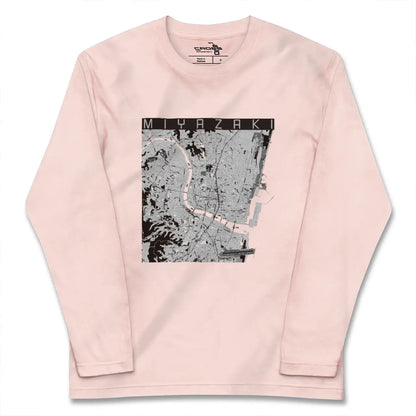 【宮崎2（宮崎県）】地図柄ロングスリーブTシャツ