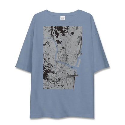 【宮崎2（宮崎県）】地図柄ビッグシルエットTシャツ
