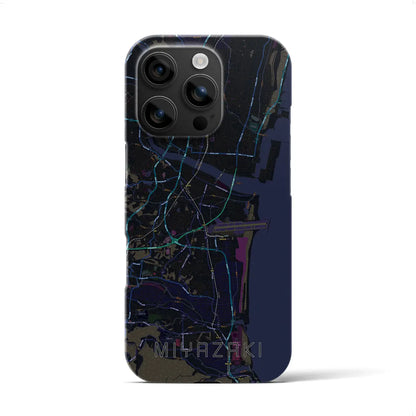 【宮崎（宮崎県）】地図柄iPhoneケース（バックカバータイプ）