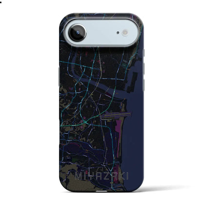 【宮崎（宮崎県）】地図柄iPhoneケース（バックカバータイプ）