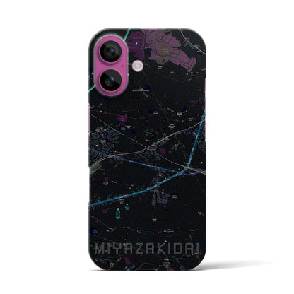 【宮崎台（神奈川県）】地図柄iPhoneケース（バックカバータイプ）