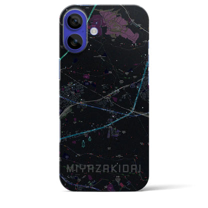 【宮崎台（神奈川県）】地図柄iPhoneケース（バックカバータイプ）