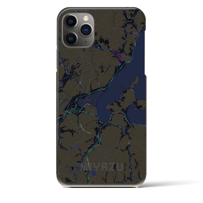 【宮津（京都府）】地図柄iPhoneケース（バックカバータイプ）