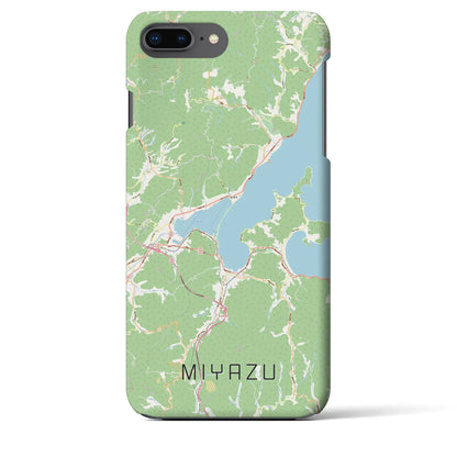 【宮津（京都府）】地図柄iPhoneケース（バックカバータイプ）