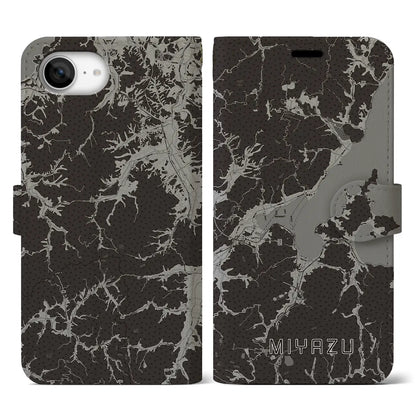 【宮津（京都府）】地図柄iPhoneケース（手帳タイプ）