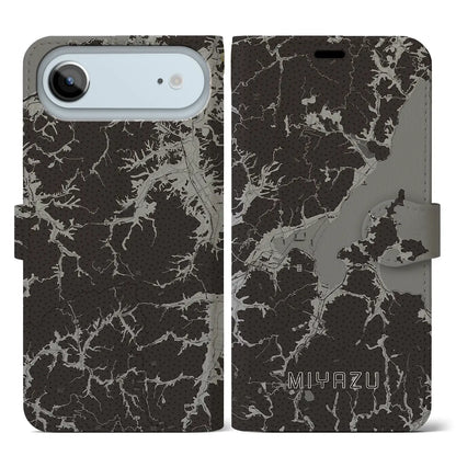 【宮津（京都府）】地図柄iPhoneケース（手帳タイプ）