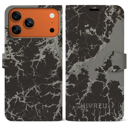 【宮津（京都府）】地図柄iPhoneケース（手帳タイプ）