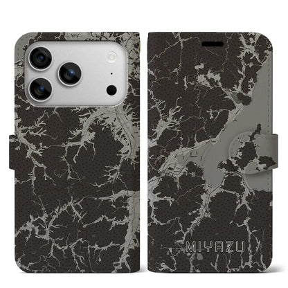 【宮津（京都府）】地図柄iPhoneケース（手帳タイプ）