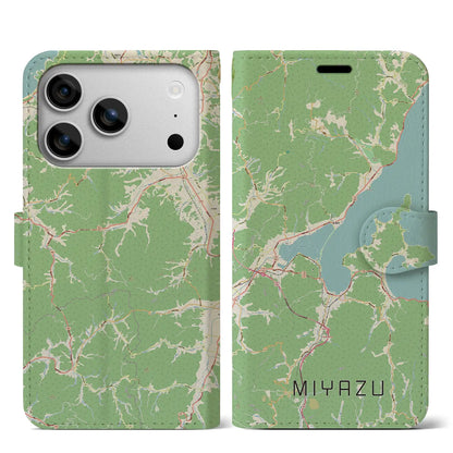 【宮津（京都府）】地図柄iPhoneケース（手帳タイプ）