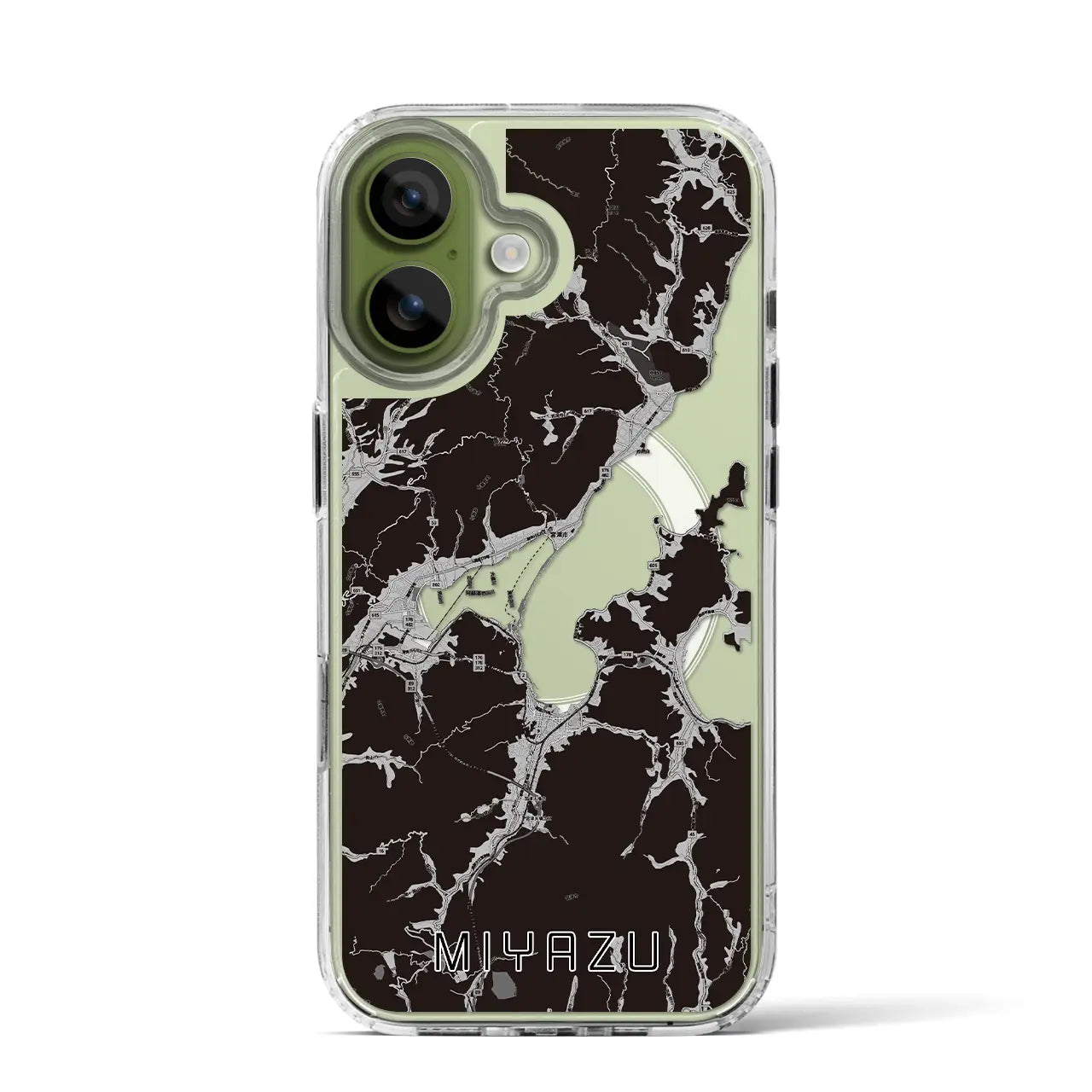 【宮津（京都府）】地図柄iPhoneケース（MagSafeタイプ）