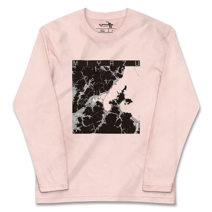 【宮津（京都府）】地図柄ロングスリーブTシャツ