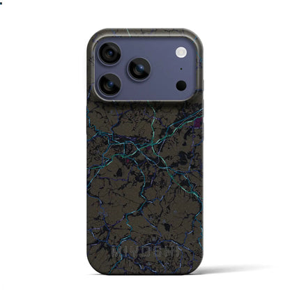 【三次（広島県）】地図柄iPhoneケース（バックカバータイプ）