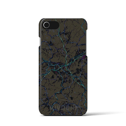 【三次（広島県）】地図柄iPhoneケース（バックカバータイプ）