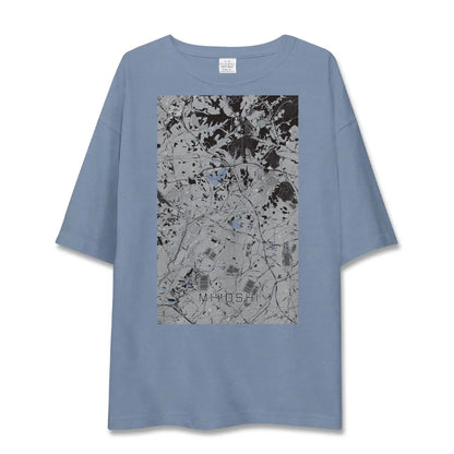 【みよし（愛知県）】地図柄ビッグシルエットTシャツ