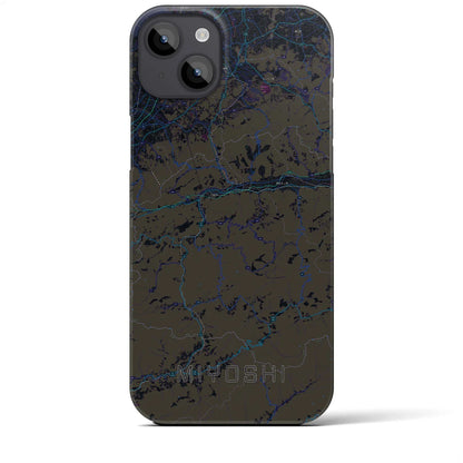 【三好（徳島県）】地図柄iPhoneケース（バックカバータイプ）