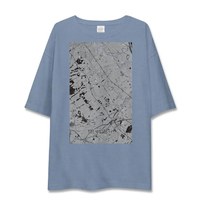 【三芳（埼玉県）】地図柄ビッグシルエットTシャツ