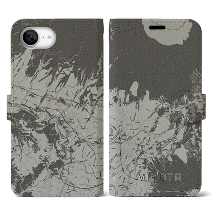 【御代田（長野県）】地図柄iPhoneケース（手帳タイプ）