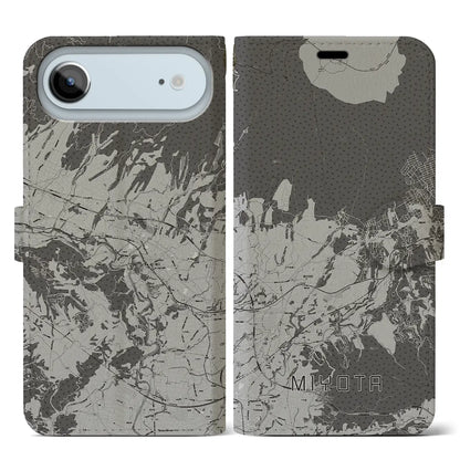 【御代田（長野県）】地図柄iPhoneケース（手帳タイプ）