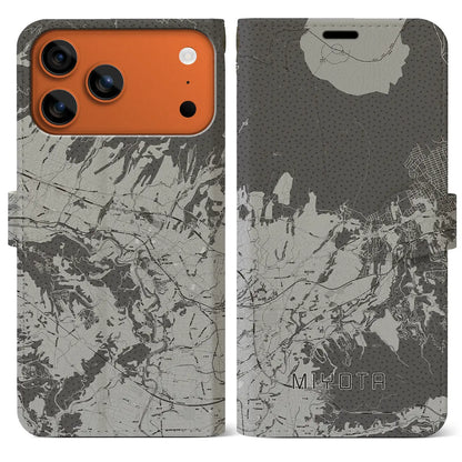 【御代田（長野県）】地図柄iPhoneケース（手帳タイプ）