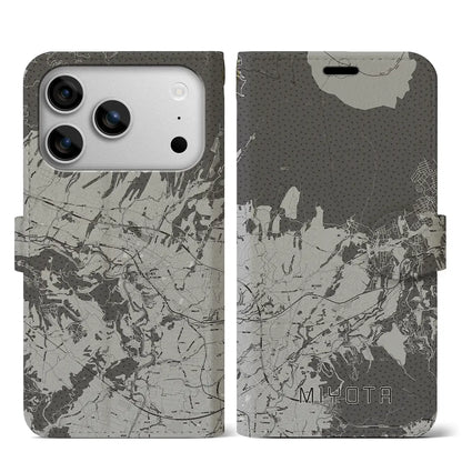 【御代田（長野県）】地図柄iPhoneケース（手帳タイプ）