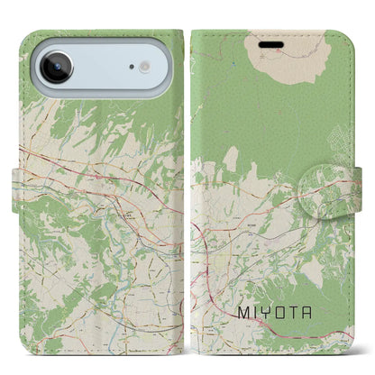 【御代田（長野県）】地図柄iPhoneケース（手帳タイプ）