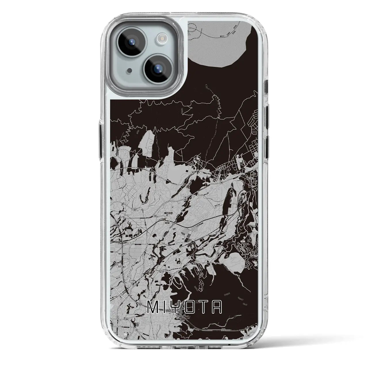 【御代田（長野県）】地図柄iPhoneケース（MagSafeタイプ）