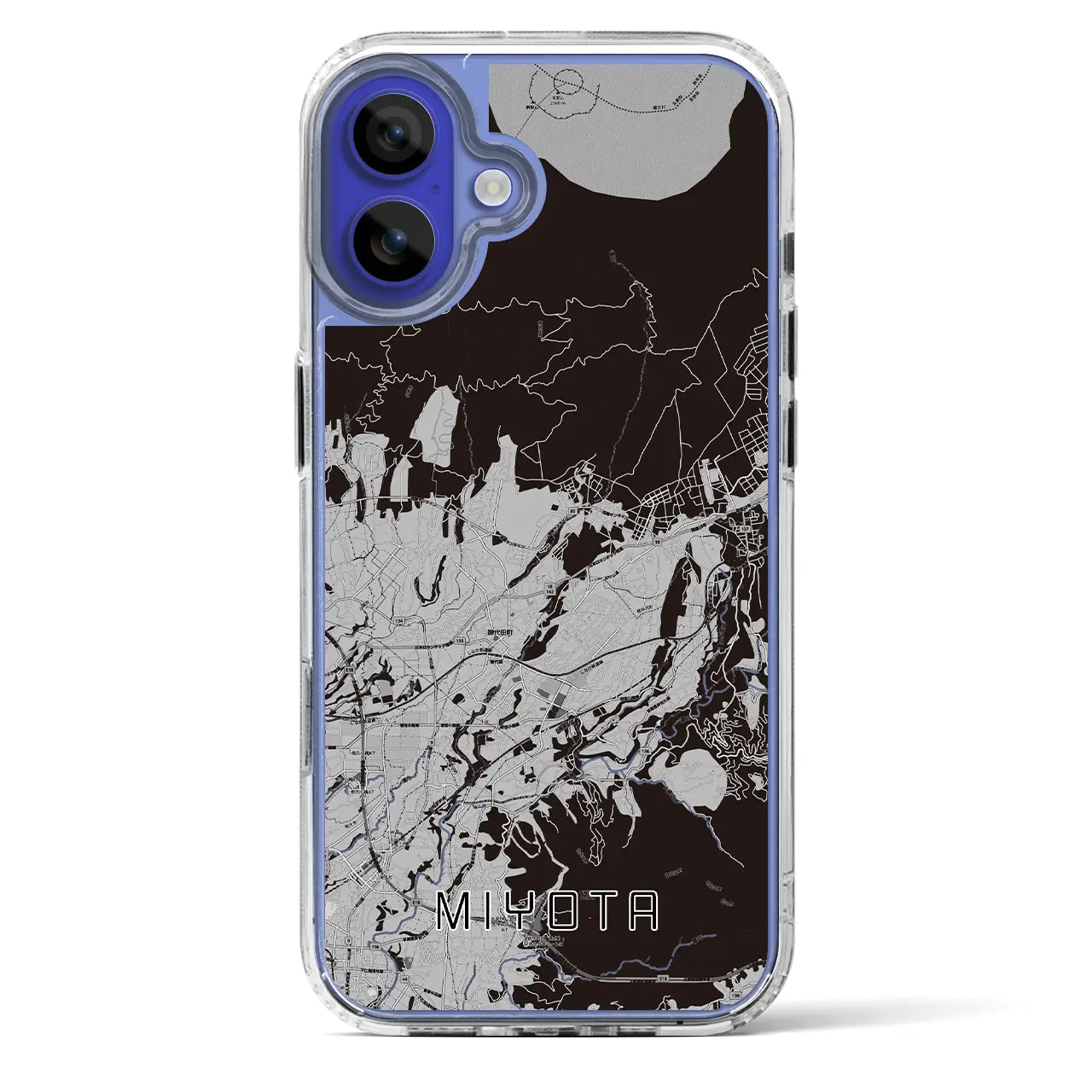 【御代田（長野県）】地図柄iPhoneケース（MagSafeタイプ）