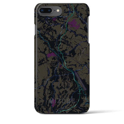 【溝辺（鹿児島県）】地図柄iPhoneケース（バックカバータイプ）