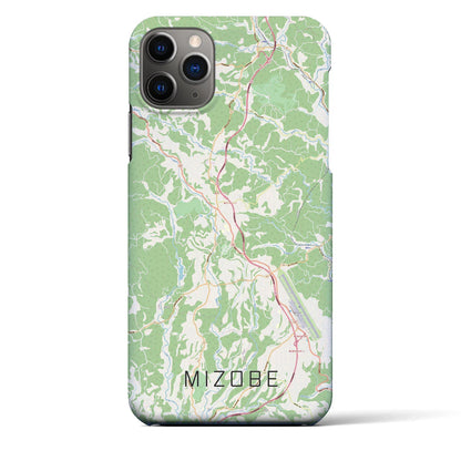 【溝辺（鹿児島県）】地図柄iPhoneケース（バックカバータイプ）